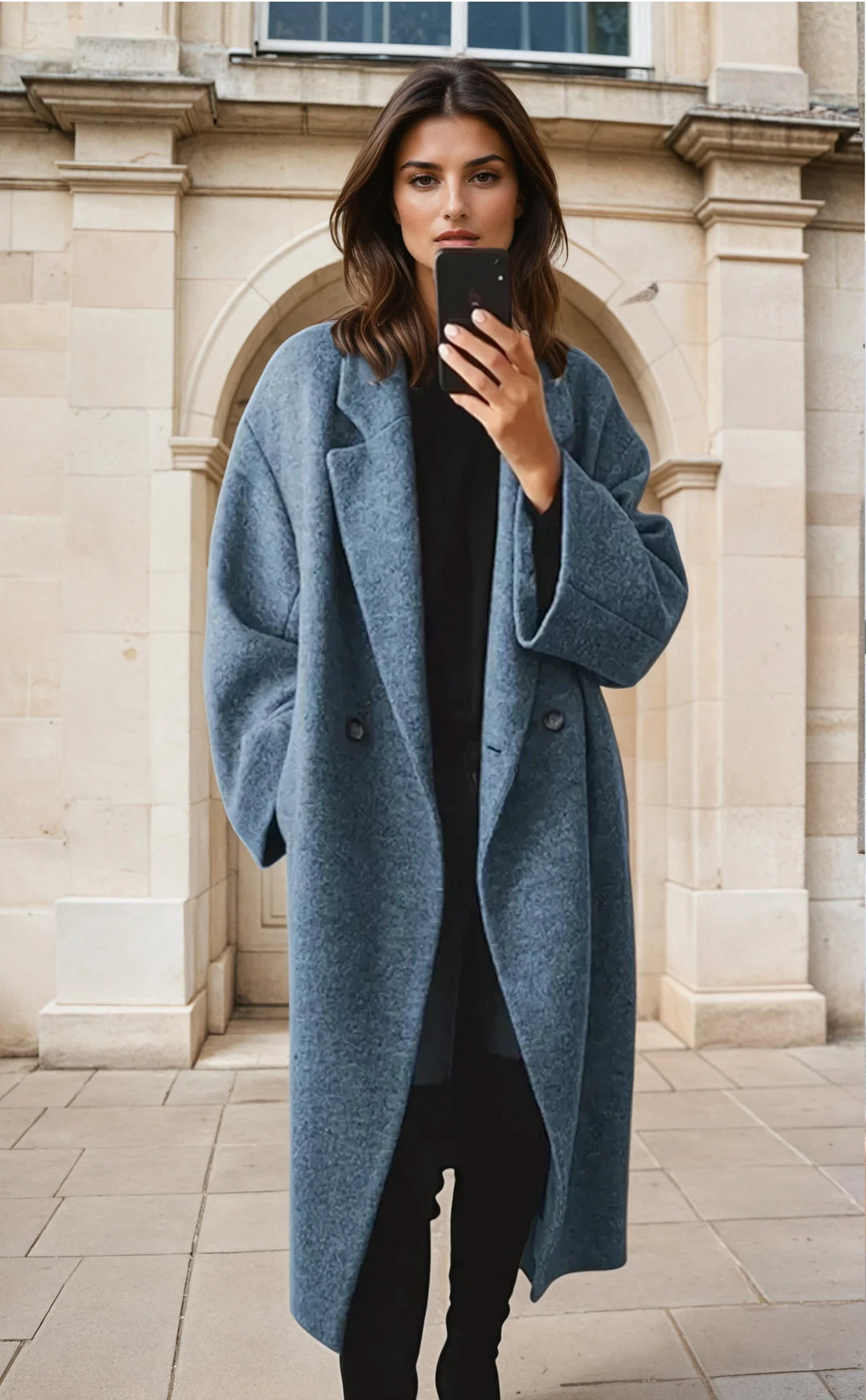 Celia™ |Cozy long coat