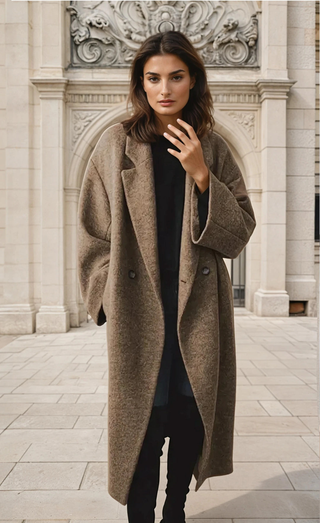 Celia™ |Cozy long coat