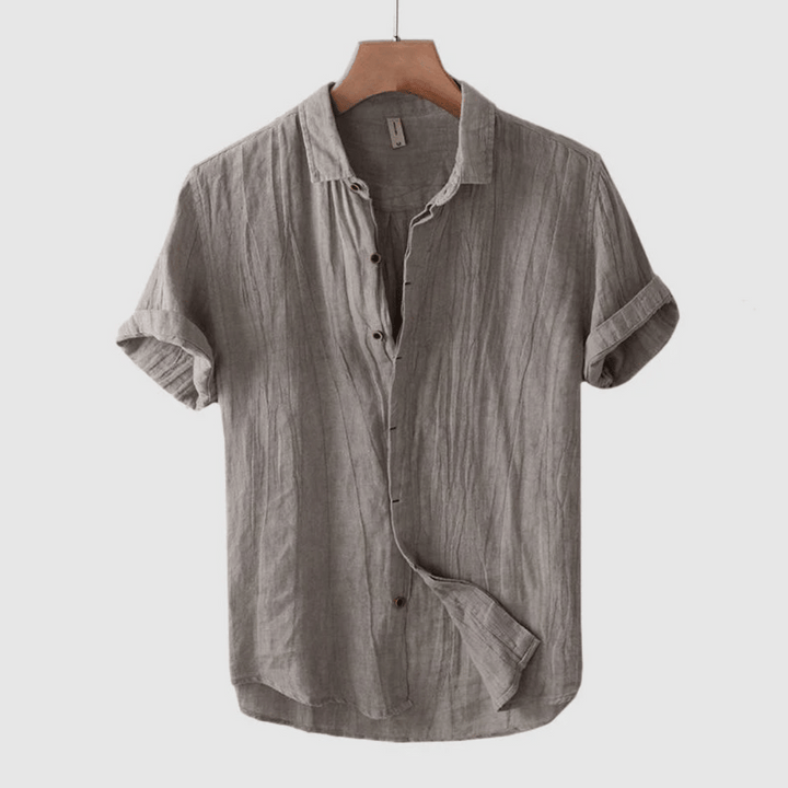 Michael™ |Short Sleeve Linen Shirt