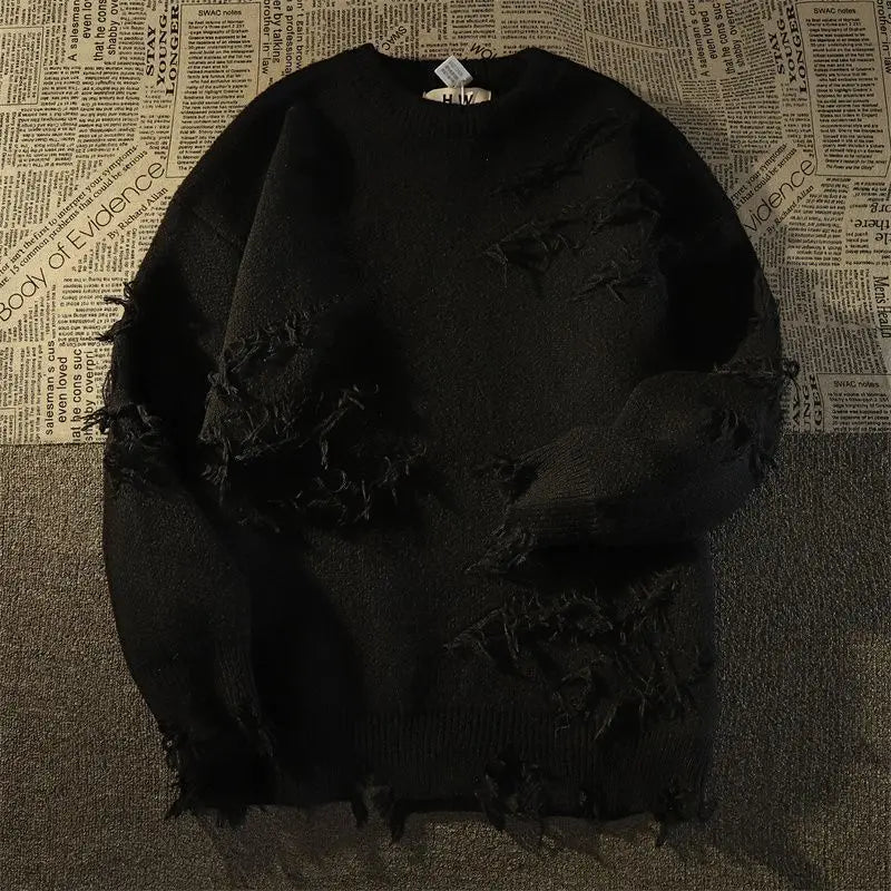 RebelEdge™ | Distressed Knit Sweater