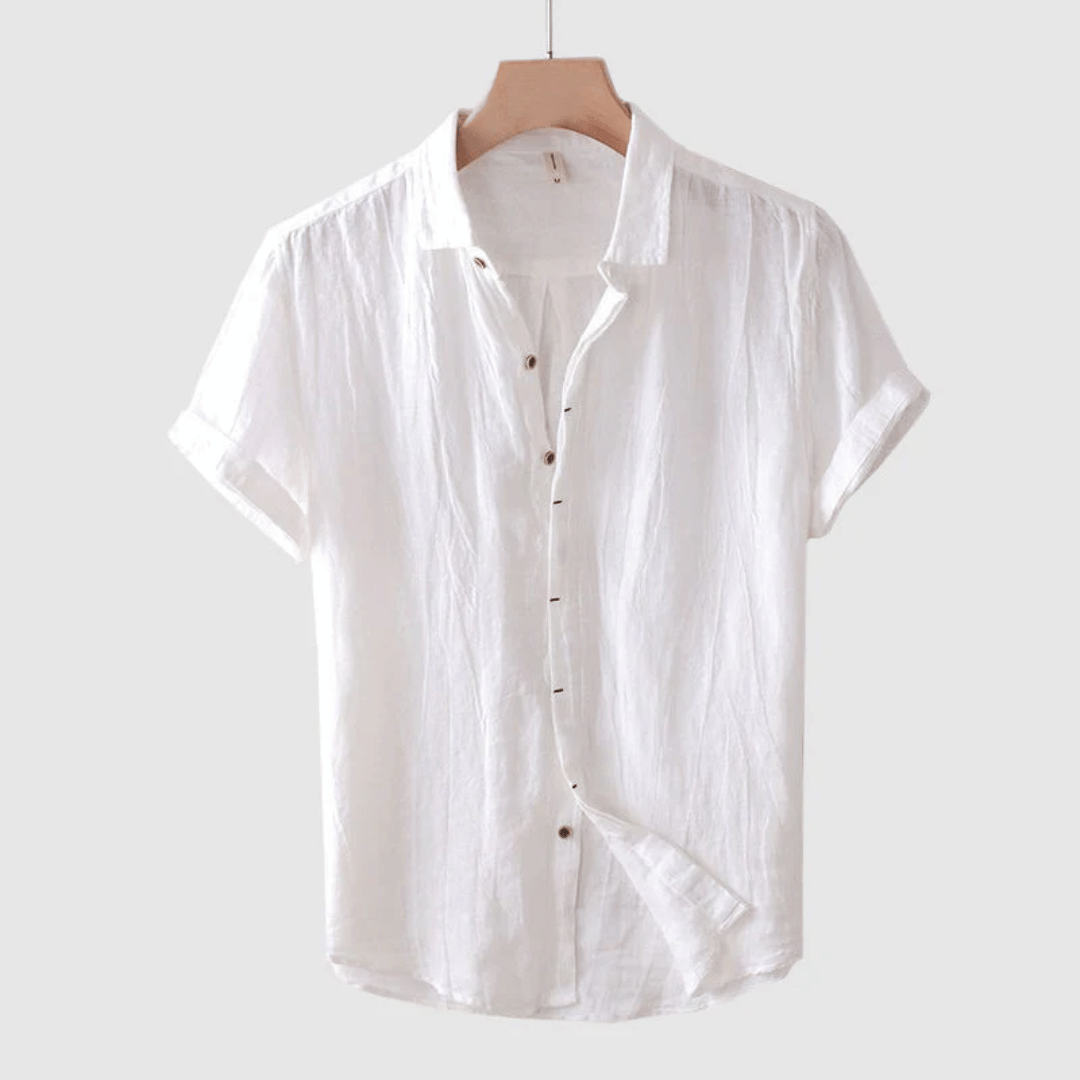 Michael™ |Short Sleeve Linen Shirt