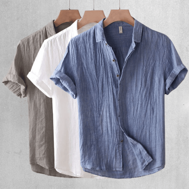 Michael™ |Short Sleeve Linen Shirt