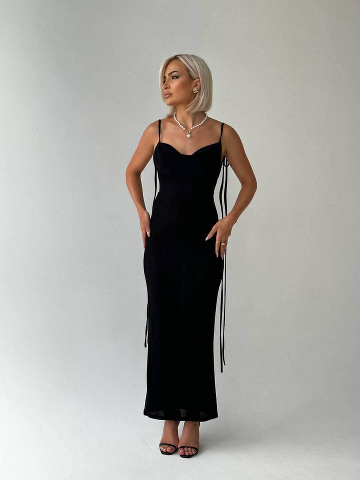 Grace™| Backless Maxi Dress