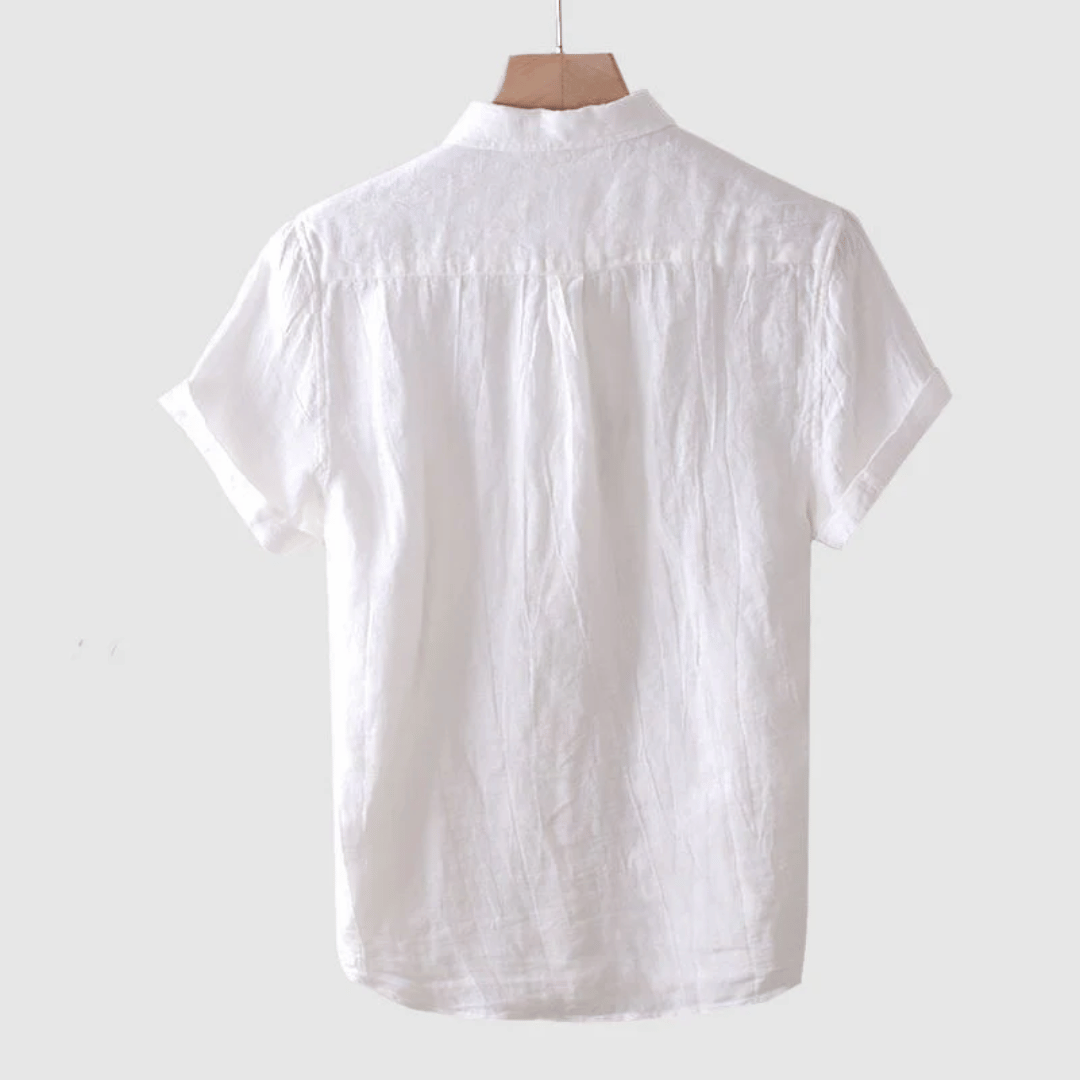 Michael™ |Short Sleeve Linen Shirt