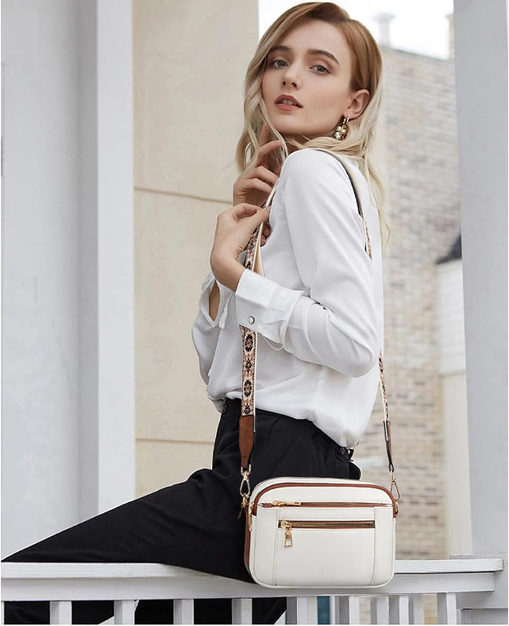 Amelia™| Refined Leather Shoulder Bag