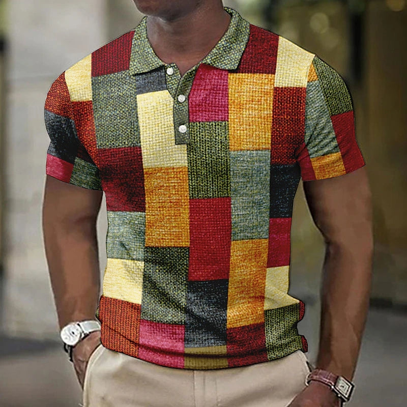 Jomi™ | Multi-Color Polo Shirt