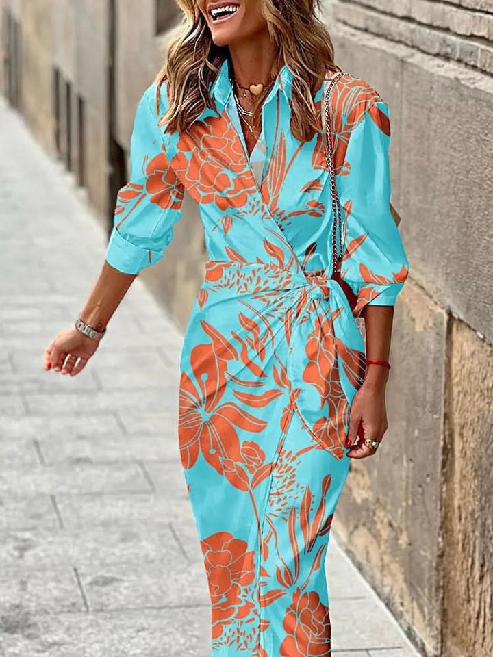 Maïsa™ | Printed Wrap Dress