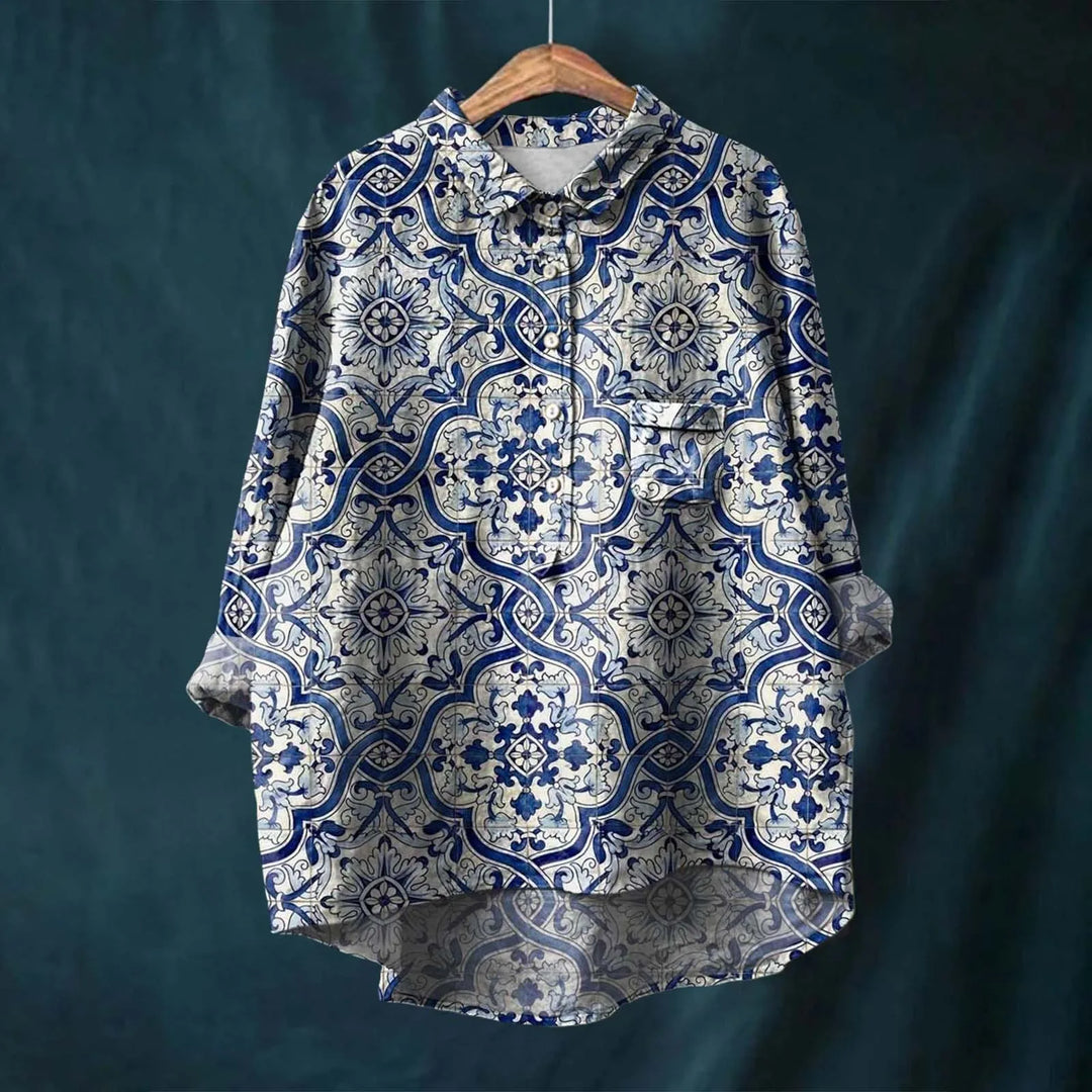 Eloise™ | Elegant Women's Floral Shirt