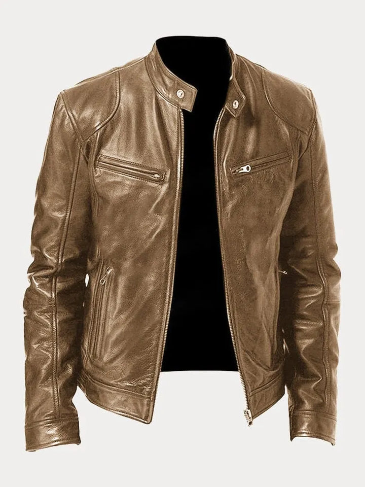 Johnny™ - Casual Leather Jacket