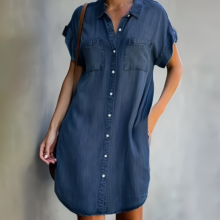 Chloe™ | Classic Denim Dress