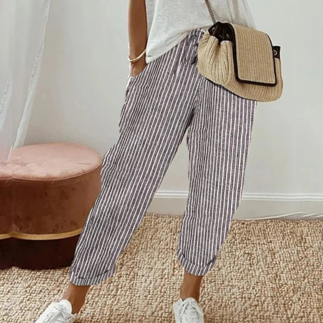 Ariële™ | Sleek Linen Trousers