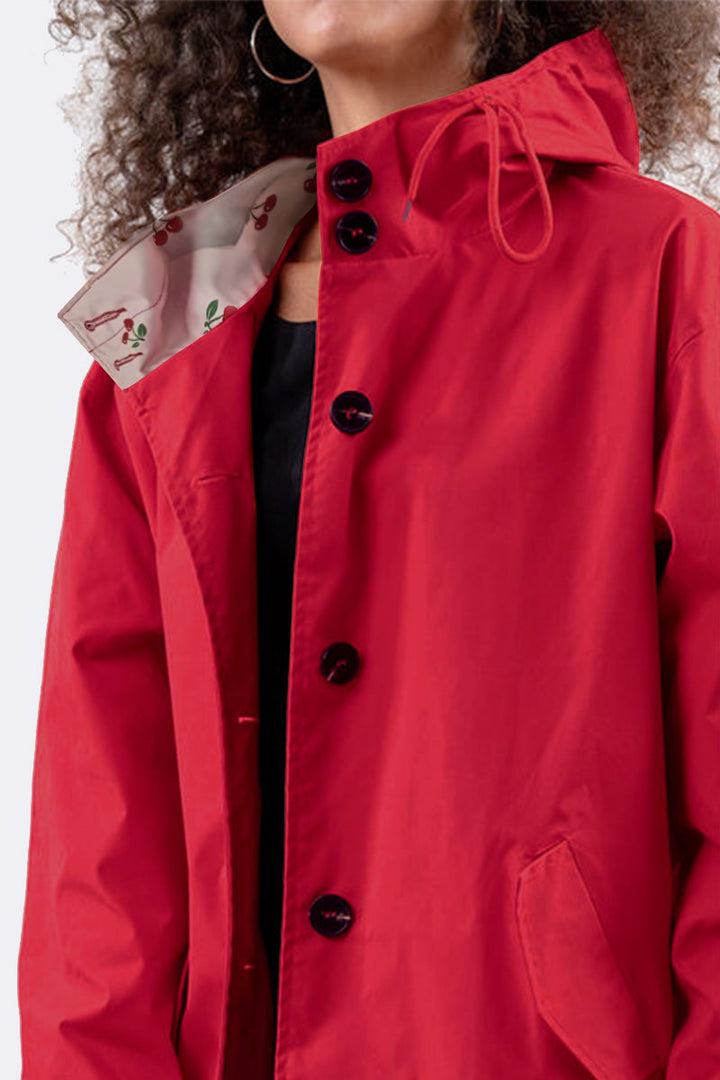 Brianna™ | Water Resistant Rain Jacket